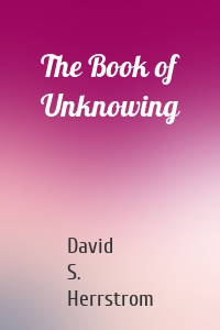 The Book of Unknowing