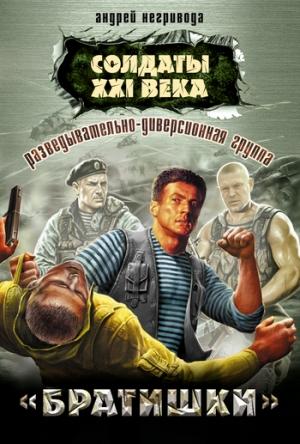 Обложка книги «Разведывательно-диверсионная группа.  Братишки» — Андрей Негривода