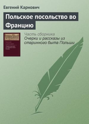 Обложка книги «Польское посольство во Францию» — Евгений Карнович