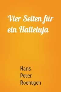 Vier Seiten für ein Halleluja