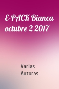 E-PACK Bianca octubre 2 2017