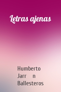 Letras ajenas