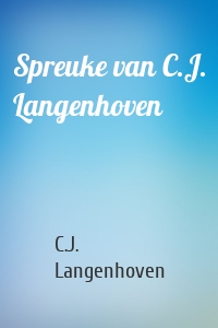 Spreuke van C.J. Langenhoven
