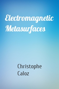 Electromagnetic Metasurfaces