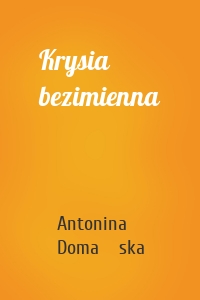 Krysia bezimienna