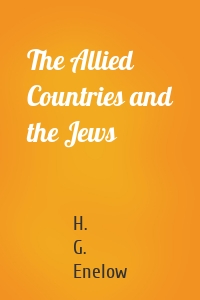The Allied Countries and the Jews