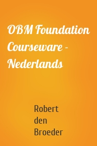 OBM Foundation Courseware - Nederlands