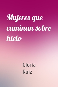 Mujeres que caminan sobre hielo