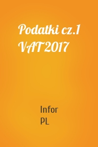 Podatki cz.1 VAT 2017