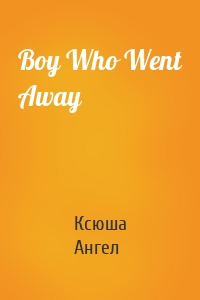 Boy Who Went Away