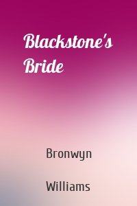 Blackstone's Bride