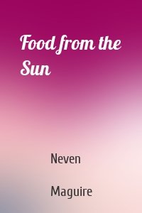 Food from the Sun