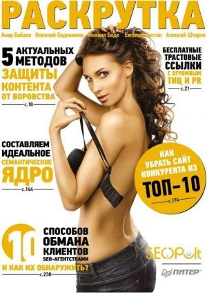 Обложка книги «Раскрутка: секреты эффективного продвижения сайтов» — Анар Бабаев, Михаил Боде, Евгений Костин, Алексей Штарев, Николай Евдокимов