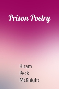 Prison Poetry