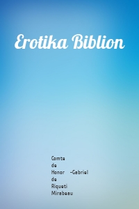 Erotika Biblion