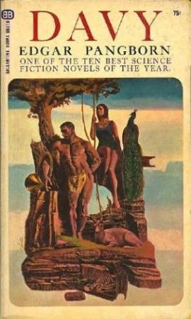 Обложка книги «Дэви» — Эдгар Пэнгборн