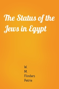 The Status of the Jews in Egypt