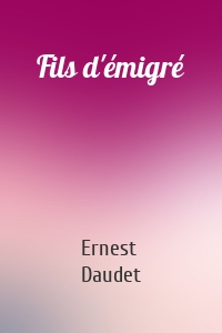 Fils d'émigré