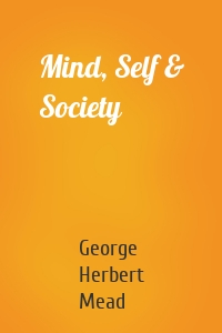 Mind, Self & Society