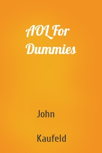 AOL For Dummies