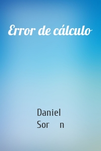 Error de cálculo