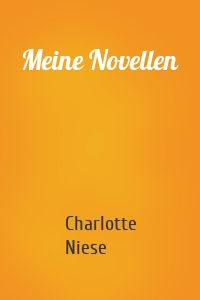 Meine Novellen