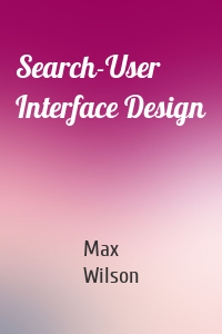 Search-User Interface Design