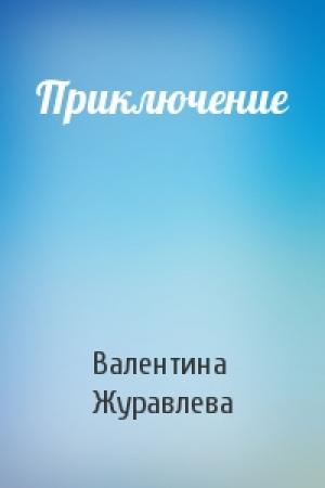 Обложка книги «Приключение» — Валентина Журавлева