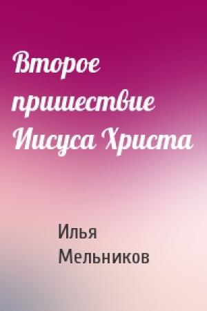 Обложка книги «Второе пришествие Иисуса Христа» — Илья Мельников