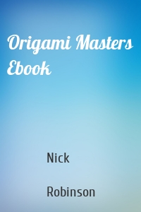 Origami Masters Ebook