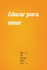 Educar para amar