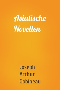 Asiatische Novellen