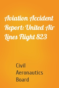 Aviation Accident Report: United Air Lines Flight 823
