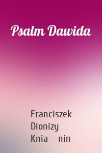 Psalm Dawida