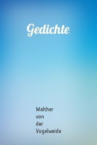 Gedichte
