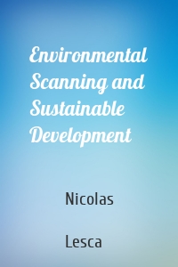 Environmental Scanning and Sustainable Development