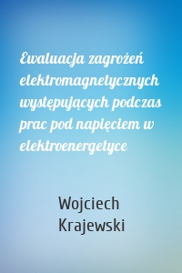 Ewaluacja zagrożeń elektromagnetycznych występujących podczas prac pod napięciem w elektroenergetyce