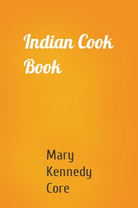 Indian Cook Book