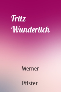 Fritz Wunderlich
