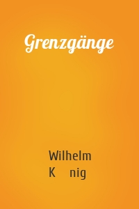Grenzgänge