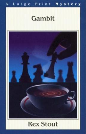Обложка книги «Гамбит» — Рекс Стаут