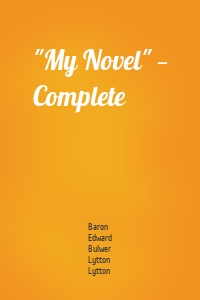 "My Novel" — Complete