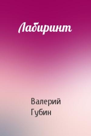 Обложка книги «Лабиринт» — Валерий Губин