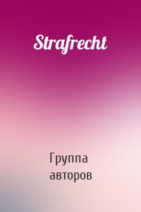 Strafrecht