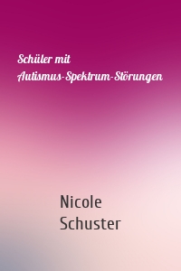 Schüler mit Autismus-Spektrum-Störungen