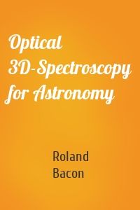 Optical 3D-Spectroscopy for Astronomy