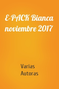 E-PACK Bianca noviembre 2017