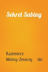 Sekret Sabiny