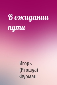 В ожидании пути