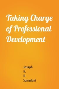 Taking Charge of Professional Development